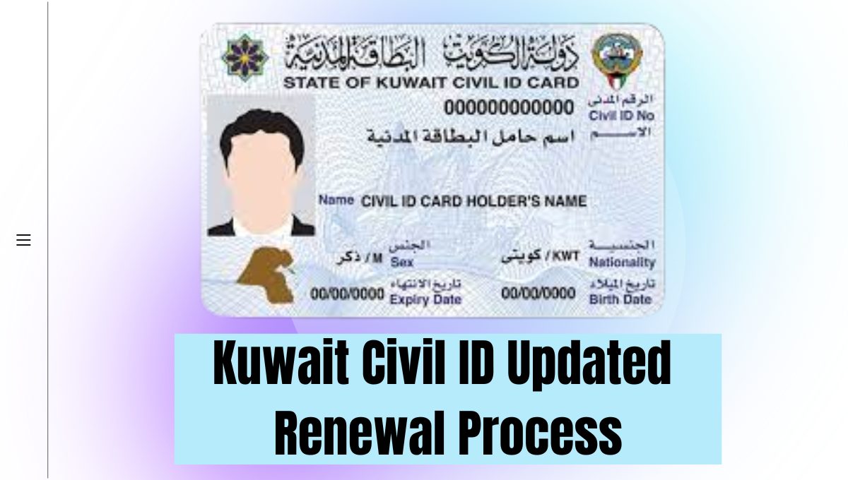 Kuwait Civil ID Updated Renewal Process