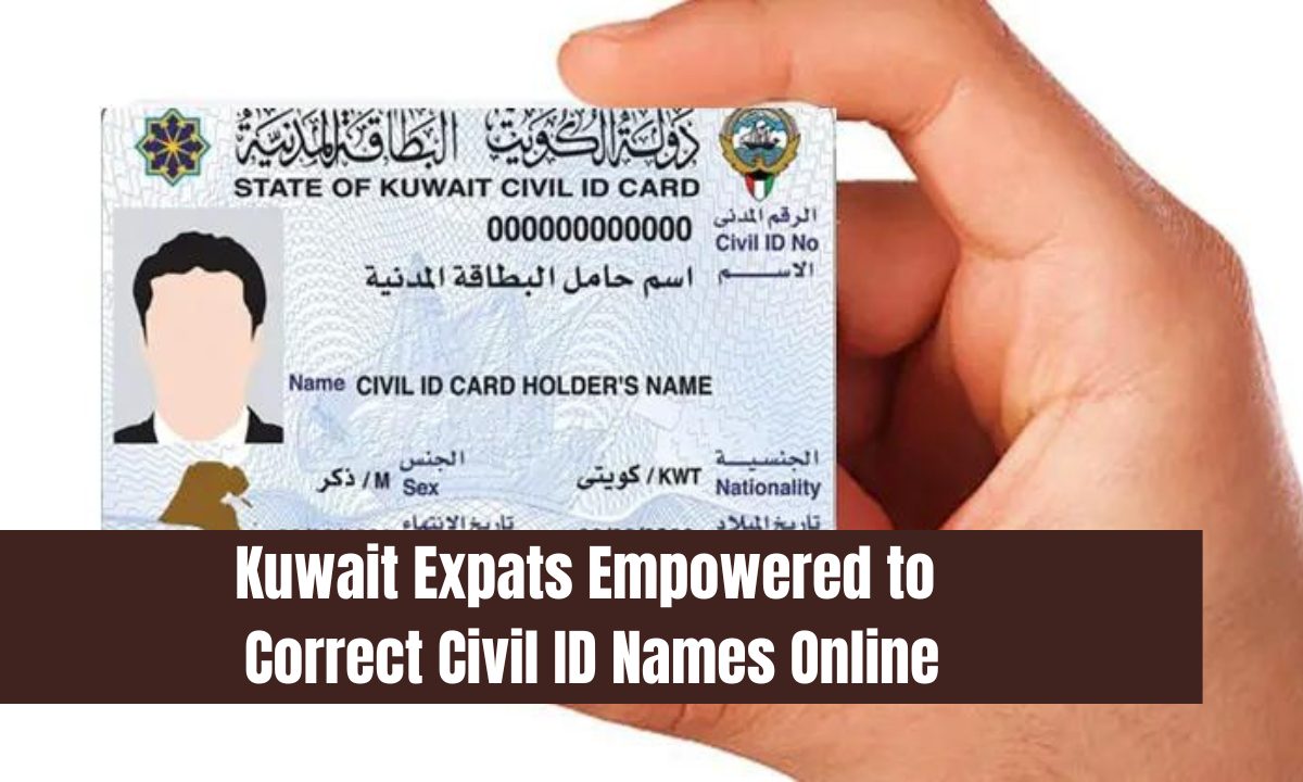 Kuwait Expats Empowered to Correct Civil ID Names Online