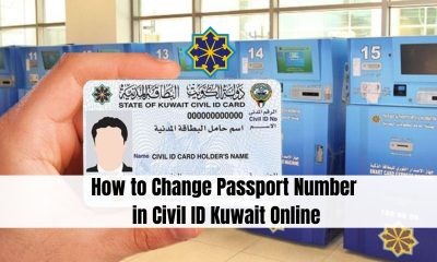 How to Change Passport Number in Civil ID Kuwait Online