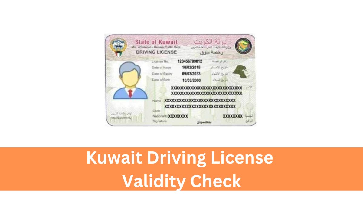 Kuwait Driving License Validity Check