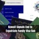Kuwait Signals End to Expatriate Family Visa Ban